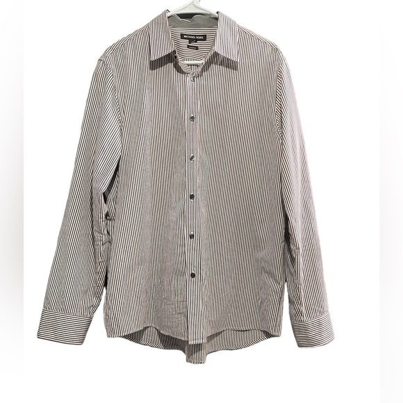 MICHAEL KORS men's long sleeve shirt size L - Picture 1 of 5
